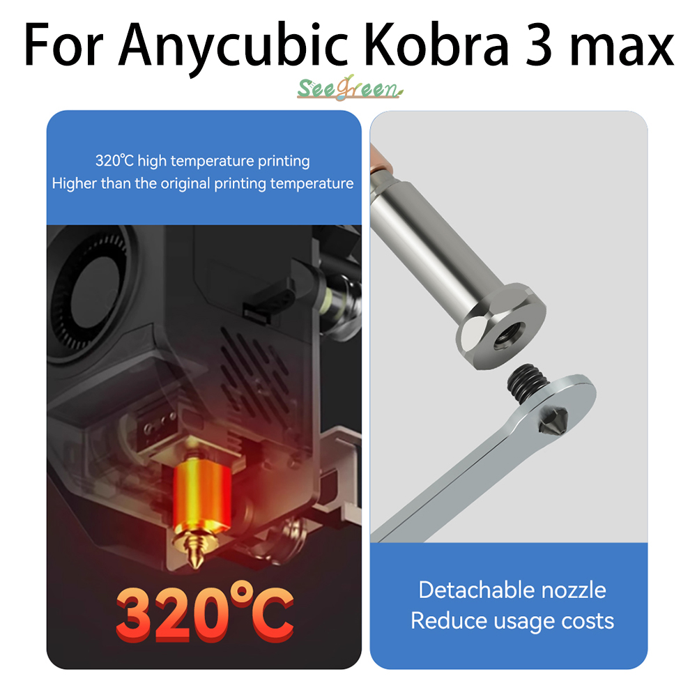 Hotend 0.4Mm - New Upgrade Nozzle For Anycubic Kobra