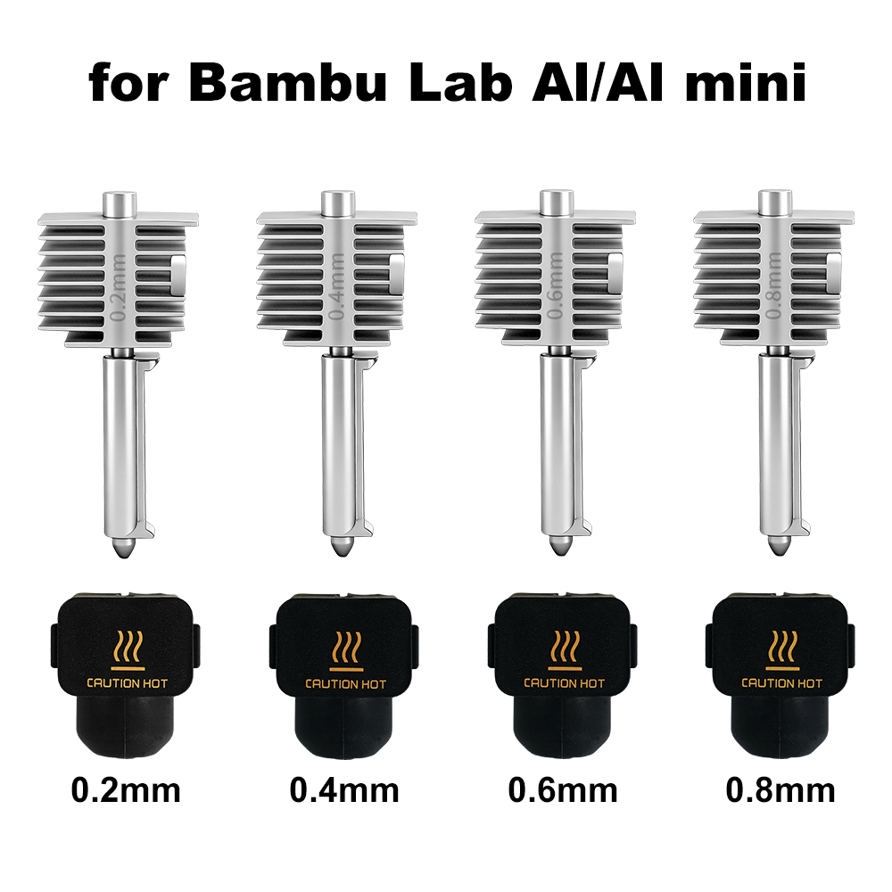 Hotend 0.4Mm - 3D Printing Accessories A1/A1 Mini Integrated