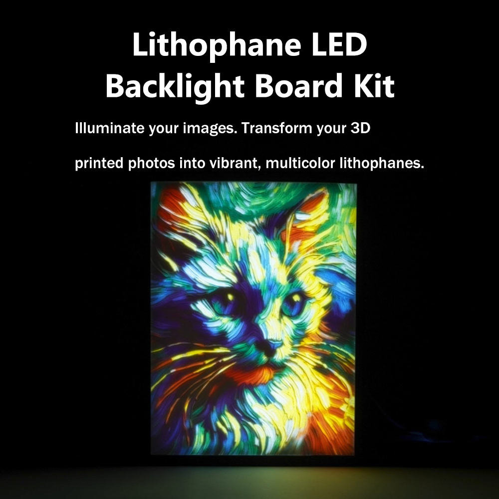 KC010 Lithophane CMYK PLAFilam - Fdm Printer recension och pris