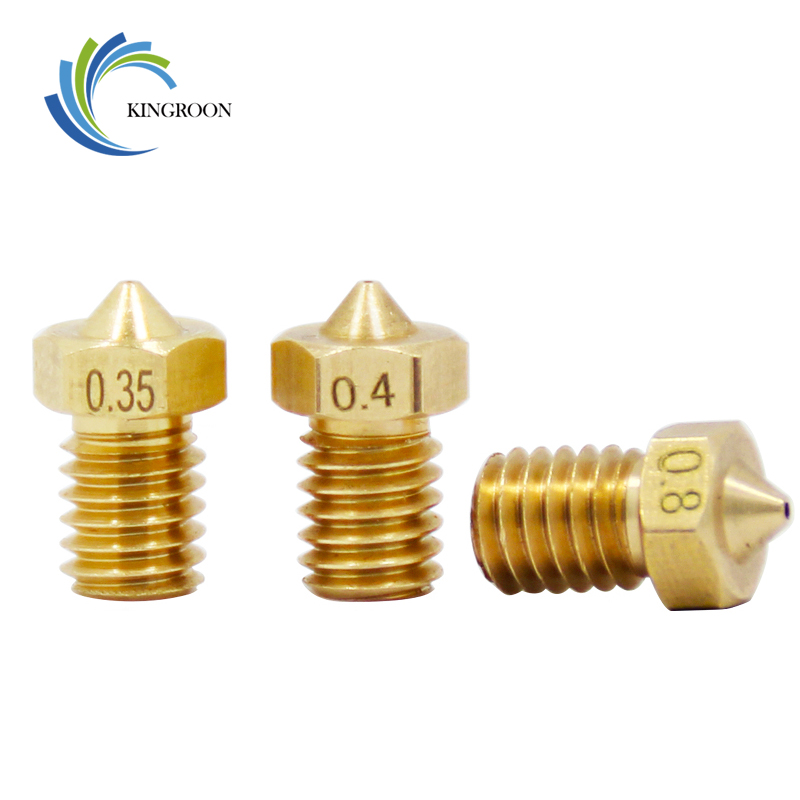 5pcs/lot V5 V6 Nozzle 0.2 0.25 - Direct Drive Extruder recension och pris