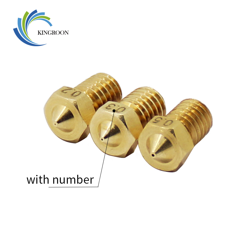 5pcs/lot V5 V6 Nozzle 0.2 0.25 - Direct Drive Extruder recension och pris