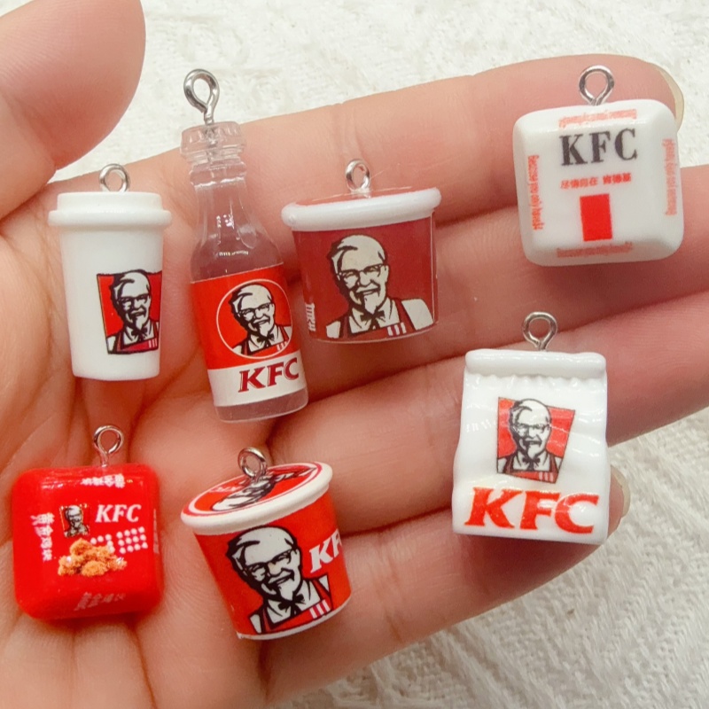 10pcs cartoon resin food bag k - Resin recension och pris