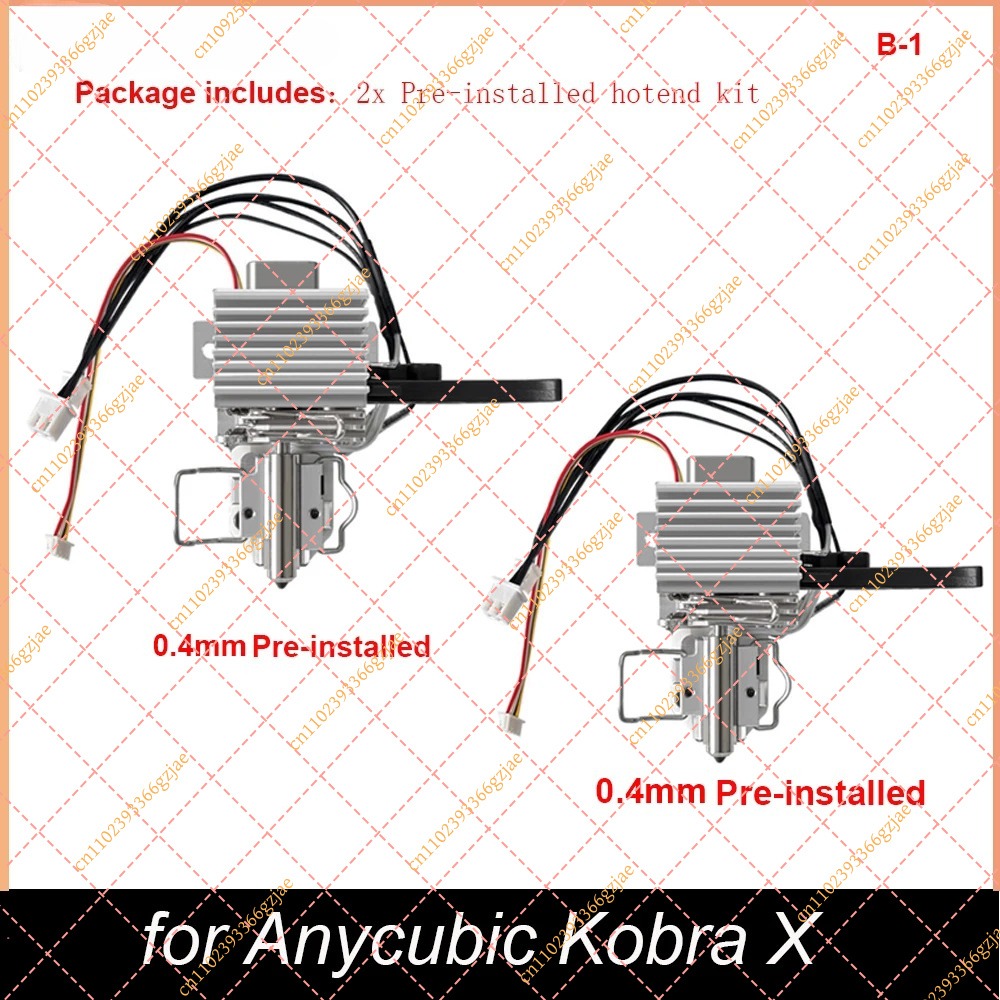0.4mm Pre-Installed Hotend Kit - Hotend 0.4Mm recension och pris
