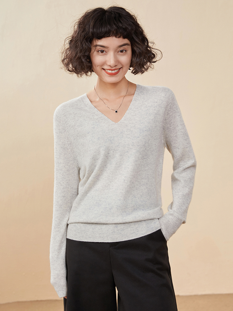 Cashmere V Neck Pullover Sweat - Resin Vat recension och pris