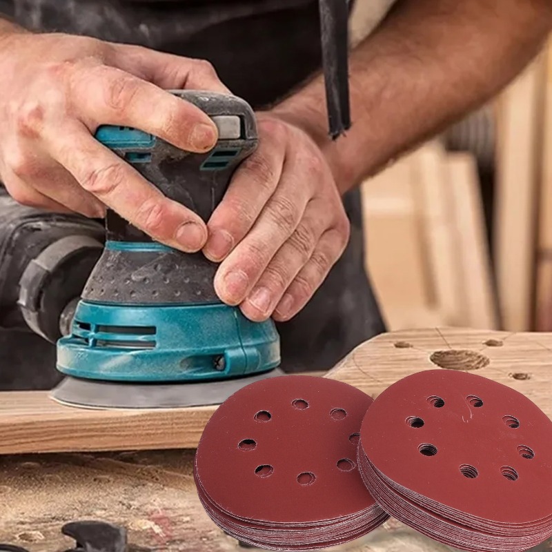 100PCS Sanding Discs 8 Hole Ho - Extruder recension och pris