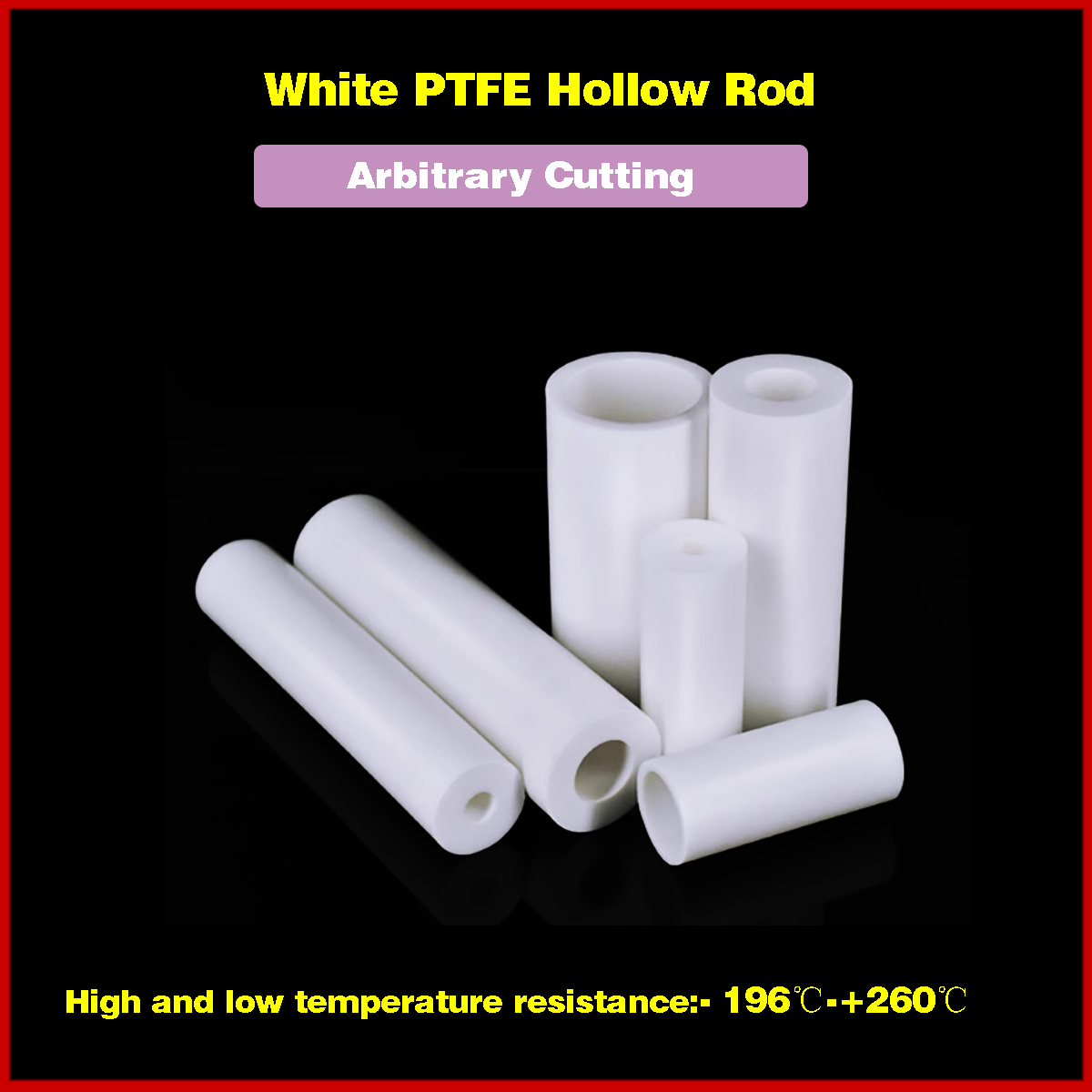 1Pcs ID 5-20mm White PTFE Tube - Ptfe Tube recension och pris