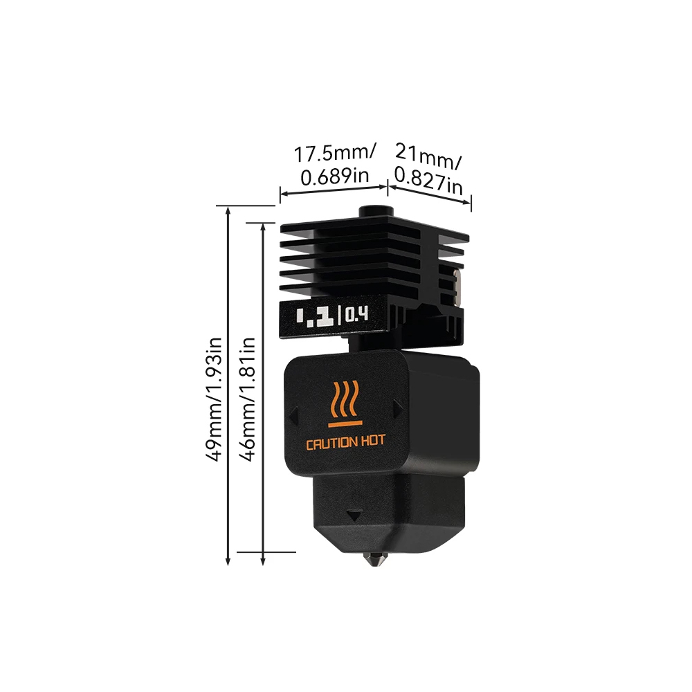 New High Quality H2D H2S H2C H - Hotend 0.4Mm recension och pris