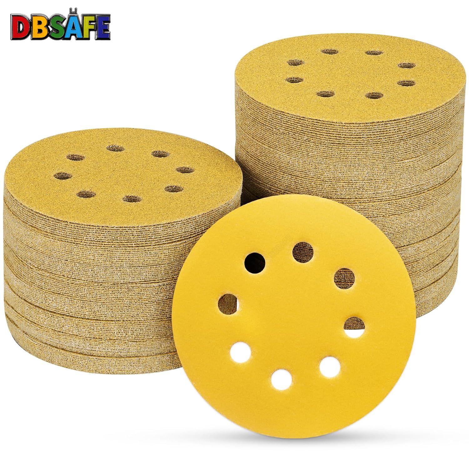 10-100PCS 5 Inch 8 Hole Sandin - Extruder recension och pris
