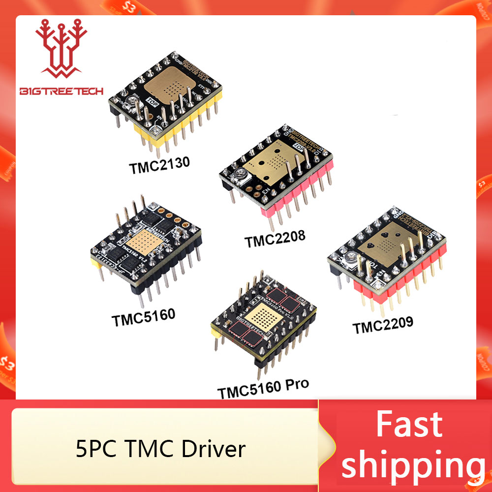 5PCS BIGTREETECH TMC2209 TMC51 - Btt Skr Mini recension och pris