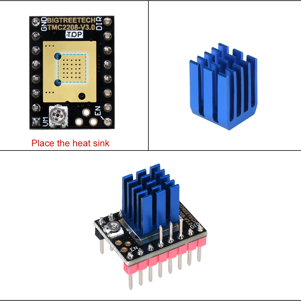 5PCS BIGTREETECH TMC2209 TMC51 - Btt Skr Mini recension och pris
