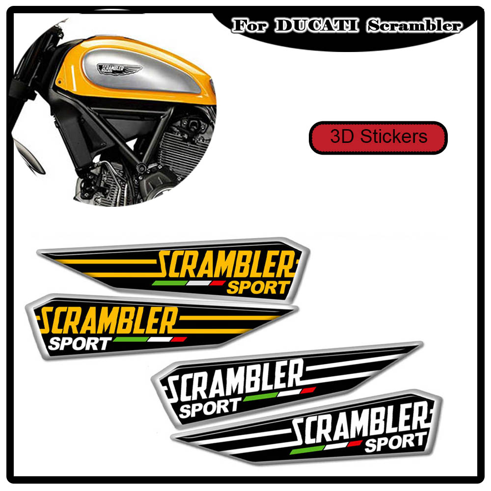 For DUCATI Scrambler Tank Pad  - Resin Vat recension och pris