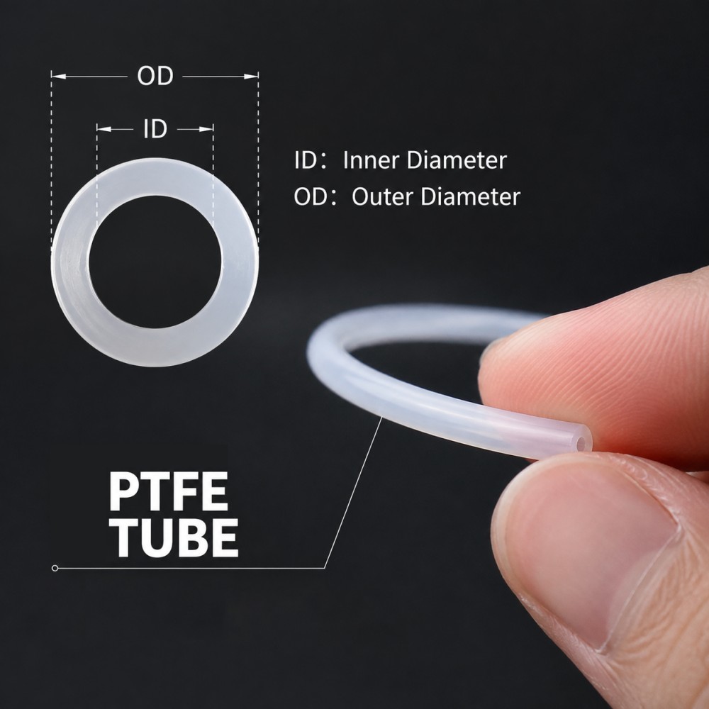 White PTFE Tube Insulated Capi - Ptfe Tube recension och pris