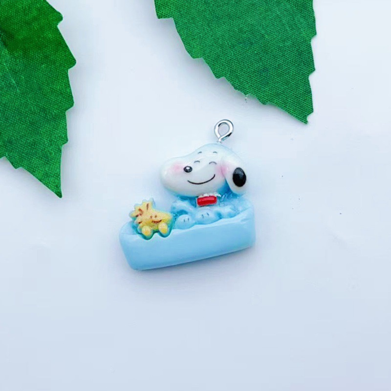12pcs resin cartoon dog pendan - Resin recension och pris