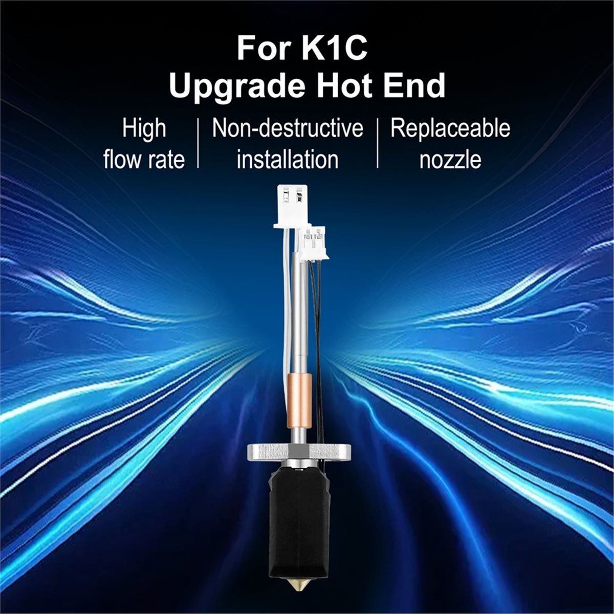 Upgrade Hotend Kit for K1C Hot - Hotend 0.4Mm recension och pris