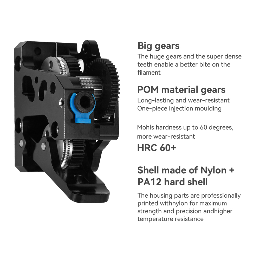 HGX LITE Extruder Dual Gear Ex - Direct Drive Extruder recension och pris