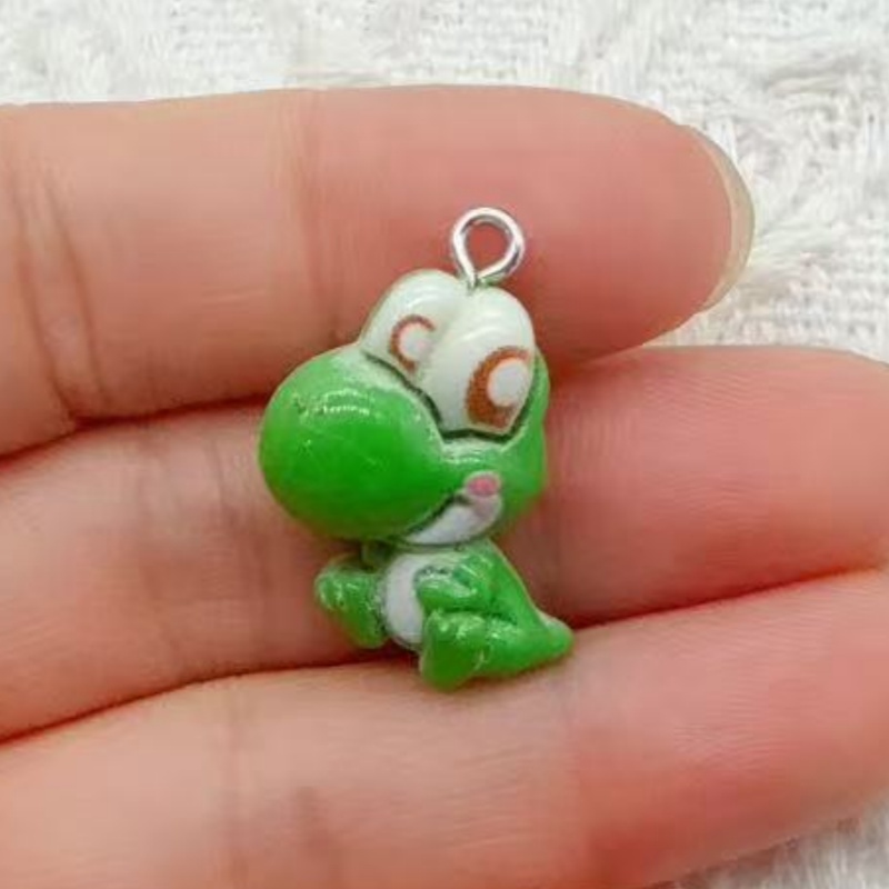 10pcs resin cartoon pendant, D - Resin recension och pris