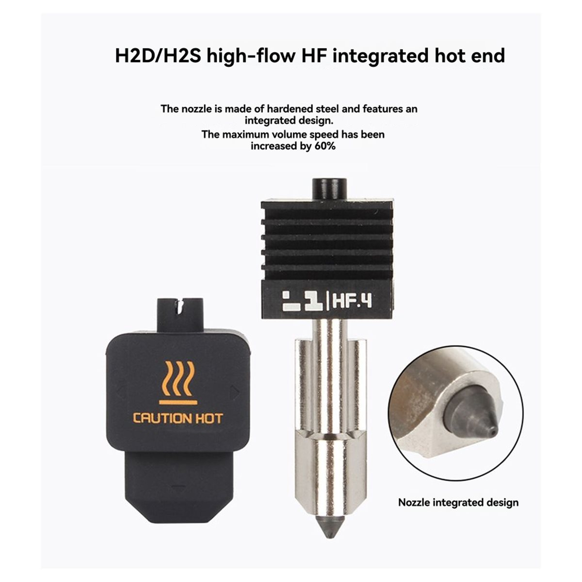 A64I For H2D H2S Hotend Kit fo - Hotend 0.4Mm recension och pris