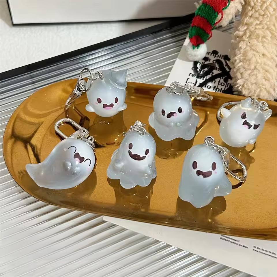 Halloween Jelly Ghost Keychain - Resin recension och pris